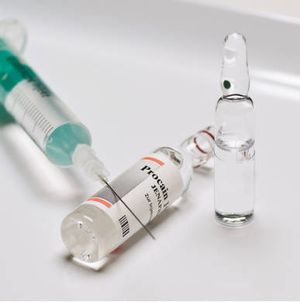 Spritzen für die Neuraltherapie